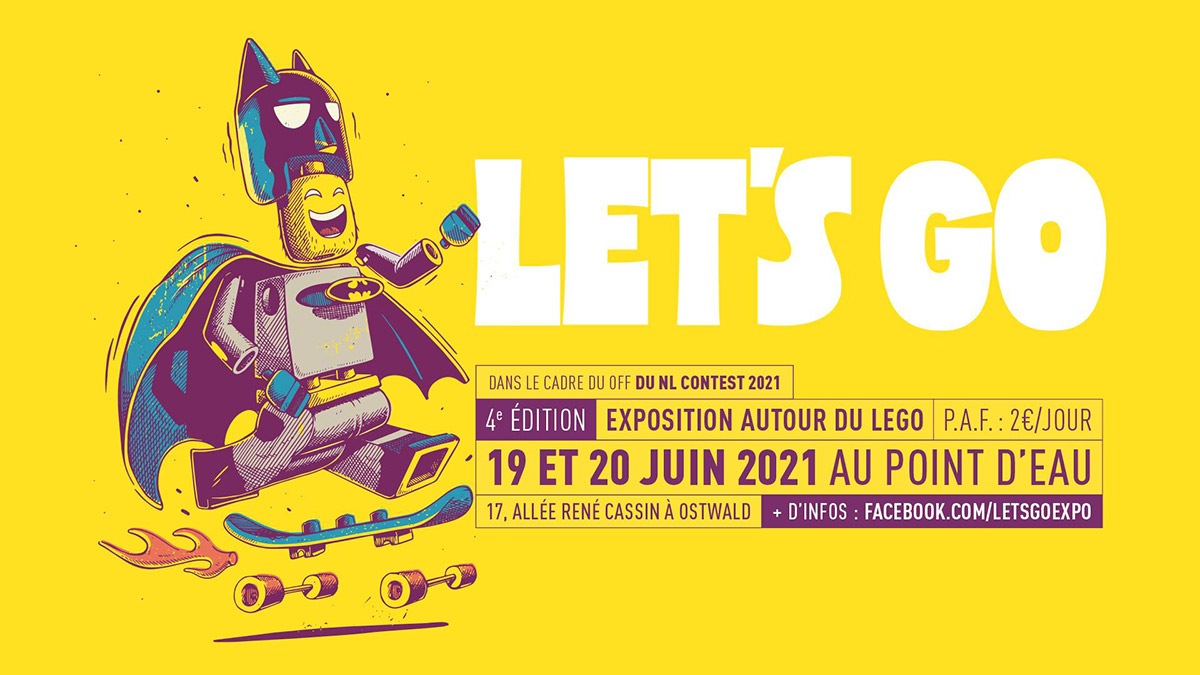LEt's GO Expo 2021 // Exposition LEGO à Ostwald 19 et 20 Juin 2021