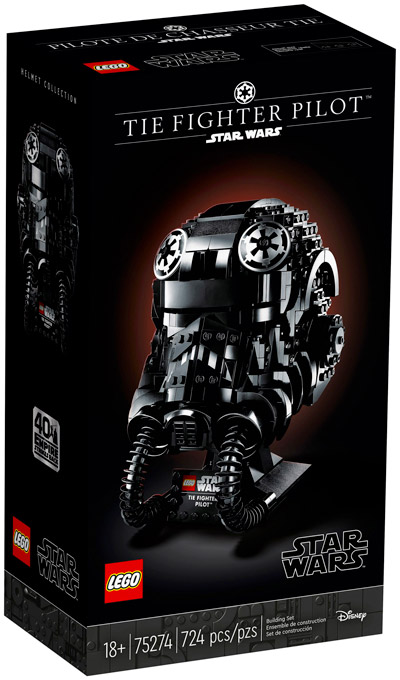 LEGO Star Wars 75274 Le casque de pilote de TIE-Fighter
