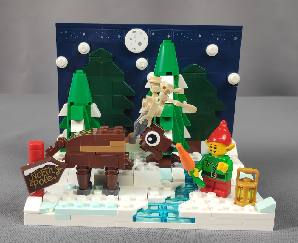 LEGO le jardin du Père Noël 40484 offert dès 170€ d'achat