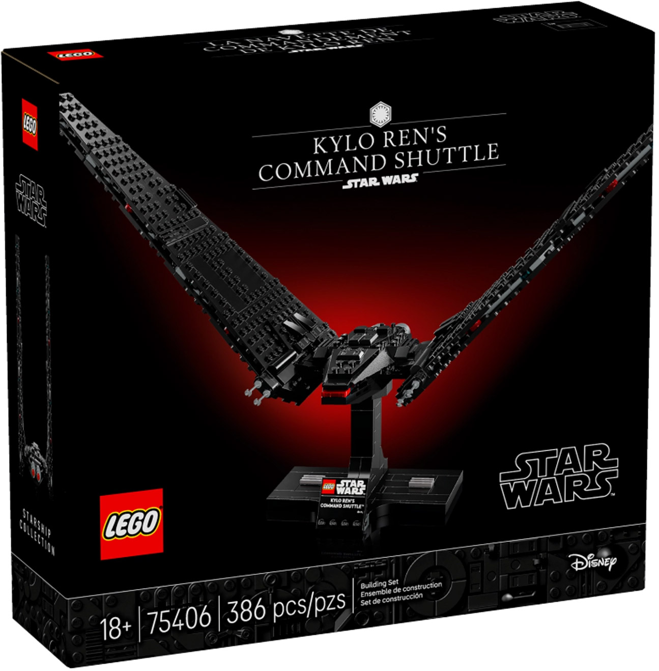 LEGO Star Wars 75406 La navette de commandement de Kylo Ren - Prix LEGO : 69,99€