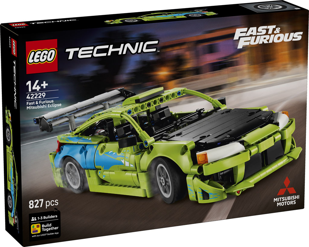 Nouveau LEGO Technic 42229 Fast & Furious Mitsubishi Eclipse // Juin 2026