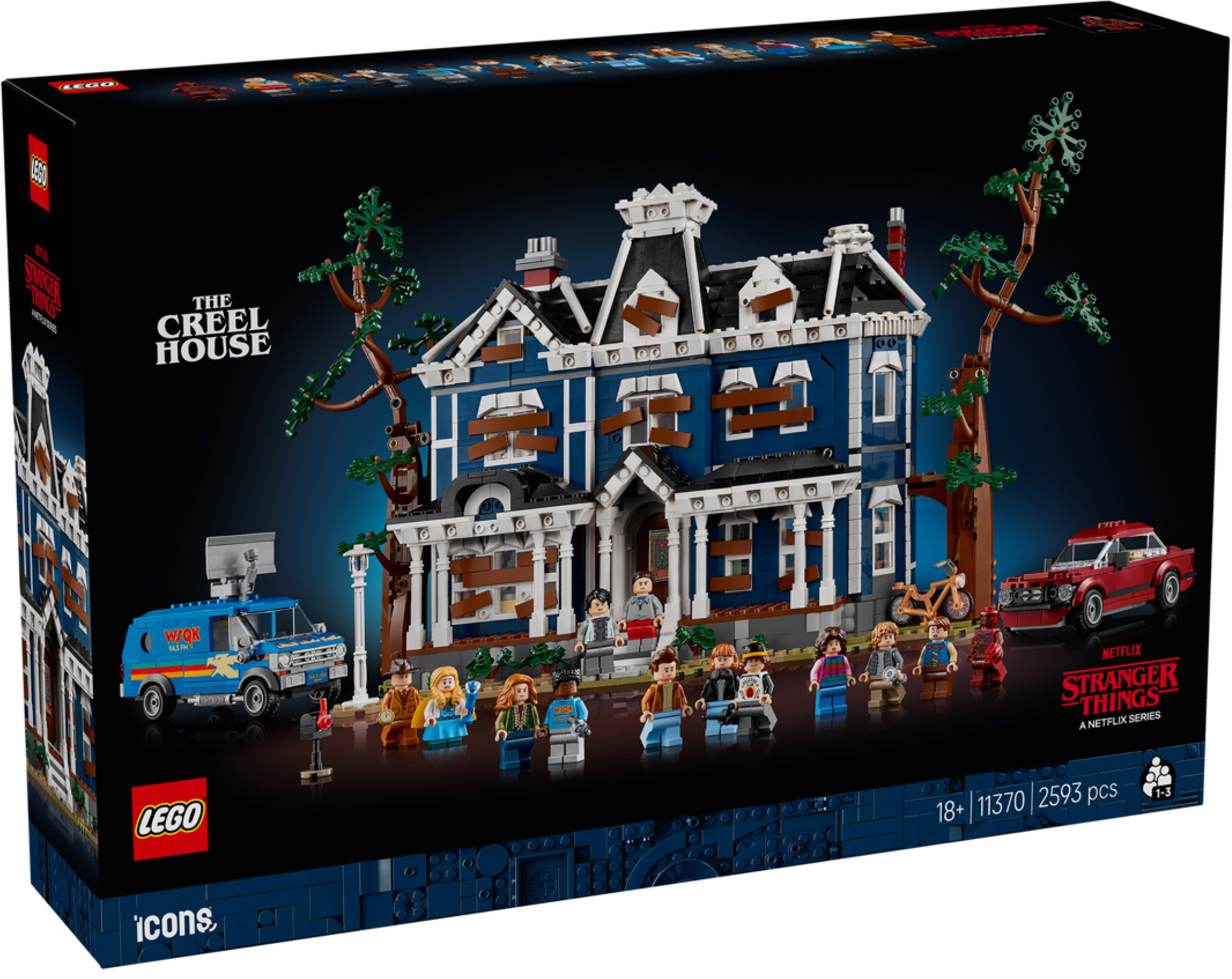 Nouveau LEGO Stranger Things 11370 Stranger Things : la Maison Creel // Janvier 2026