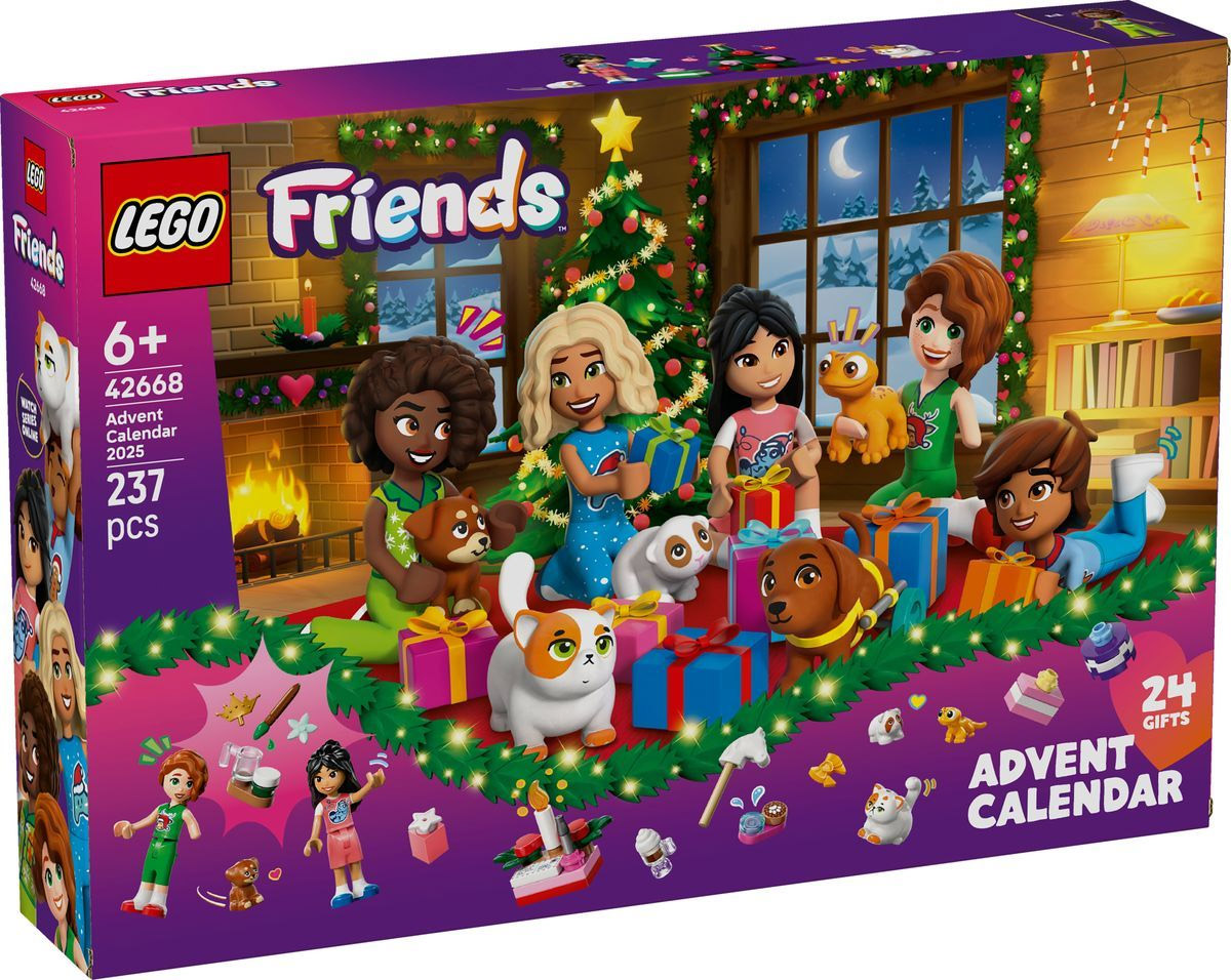 - 42668 Calendrier de l’Avent LEGO Friends 2025 - Prix LEGO : 26,99€