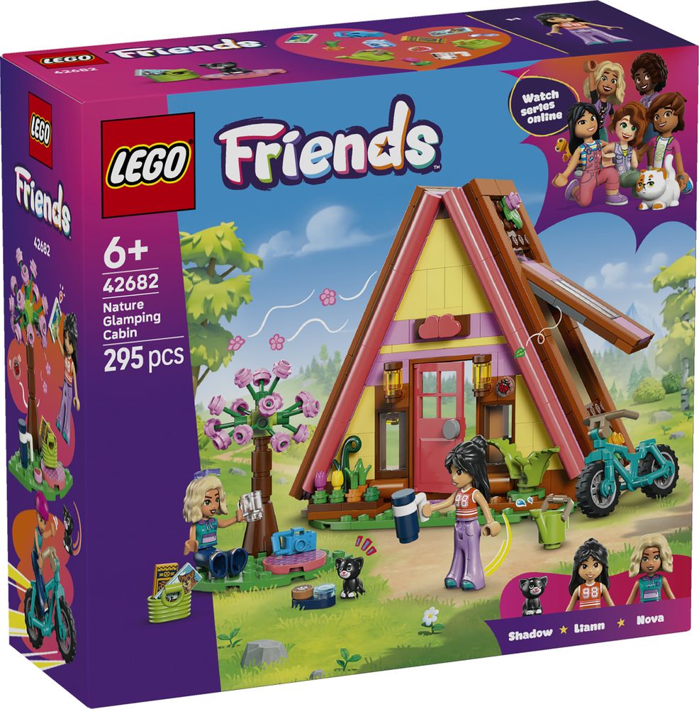 Nouveau LEGO Friends 42682 Nature Glamping Cabin // Juin 2026