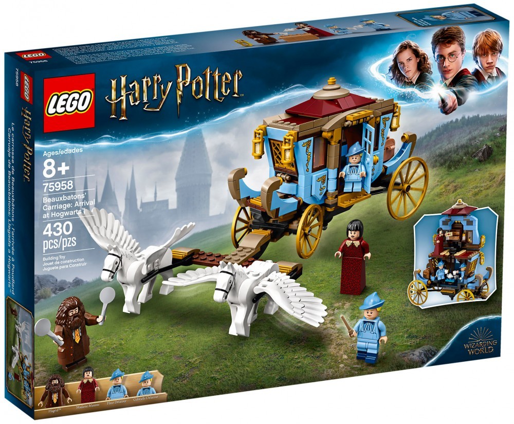 Nouveau LEGO Harry Potter 75958 Le carrosse de Beauxbâtons : l'arrivée à Poudlard