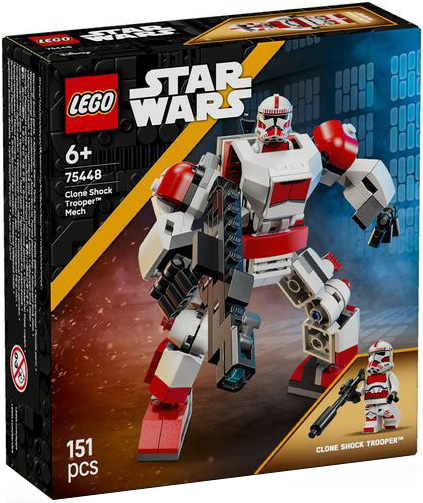 Nouveau LEGO Star Wars 75448 Le robot du Shock Trooper Clone // Janvier 2026