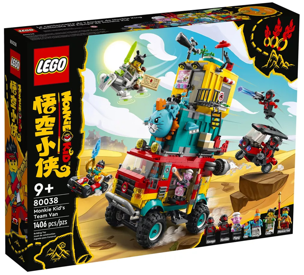 LEGO Monkie Kid 80038 Monkie Kid's Team Van // Juin 2022