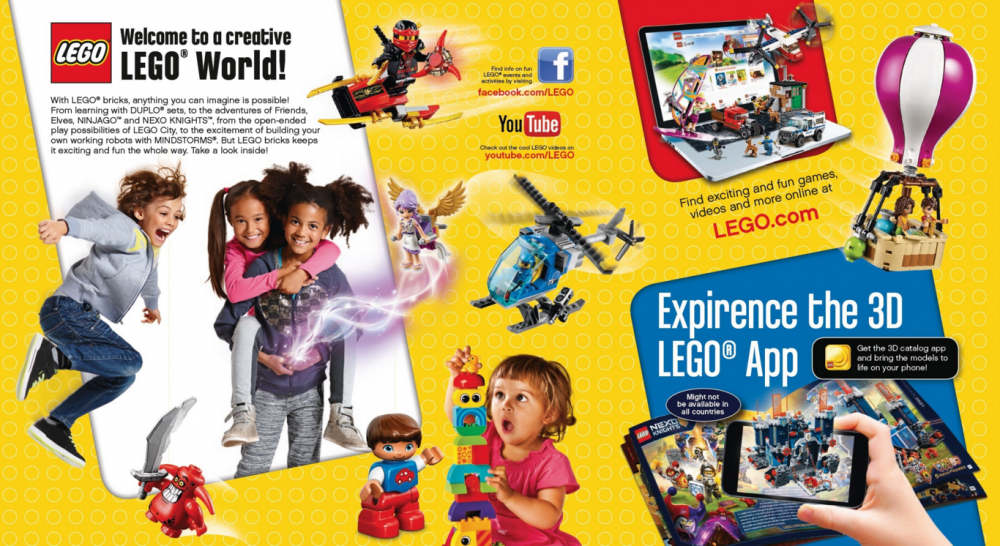 Nouveau catalogue LEGO 2016 en ligne