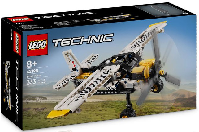 Nouveau LEGO Technic 42198 L’avion de brousse // Janvier 2025