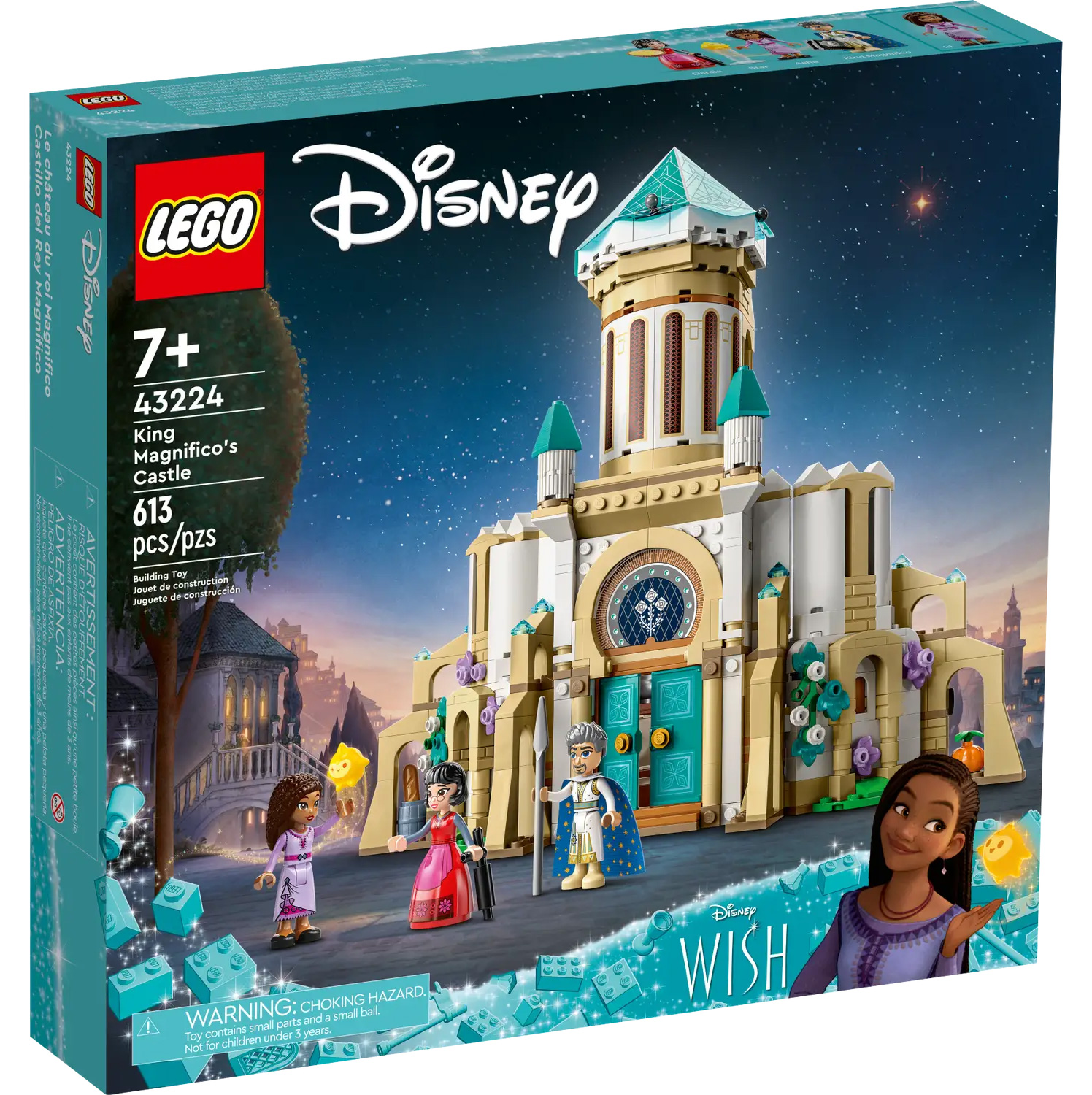 Nouveau LEGO 43224 Le château du roi Magnifico // Octobre 2023