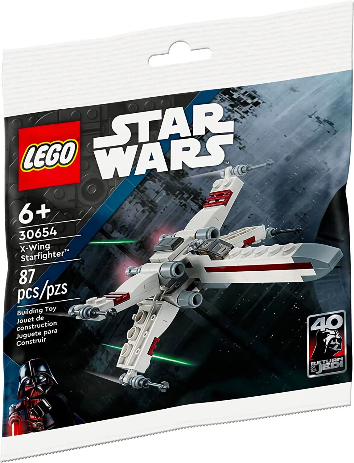 Offre #2 : LEGO Star Wars 30654 Chasseur stellaire X-Wing Starfighter (Polybag) offert dès 40€ d'achat