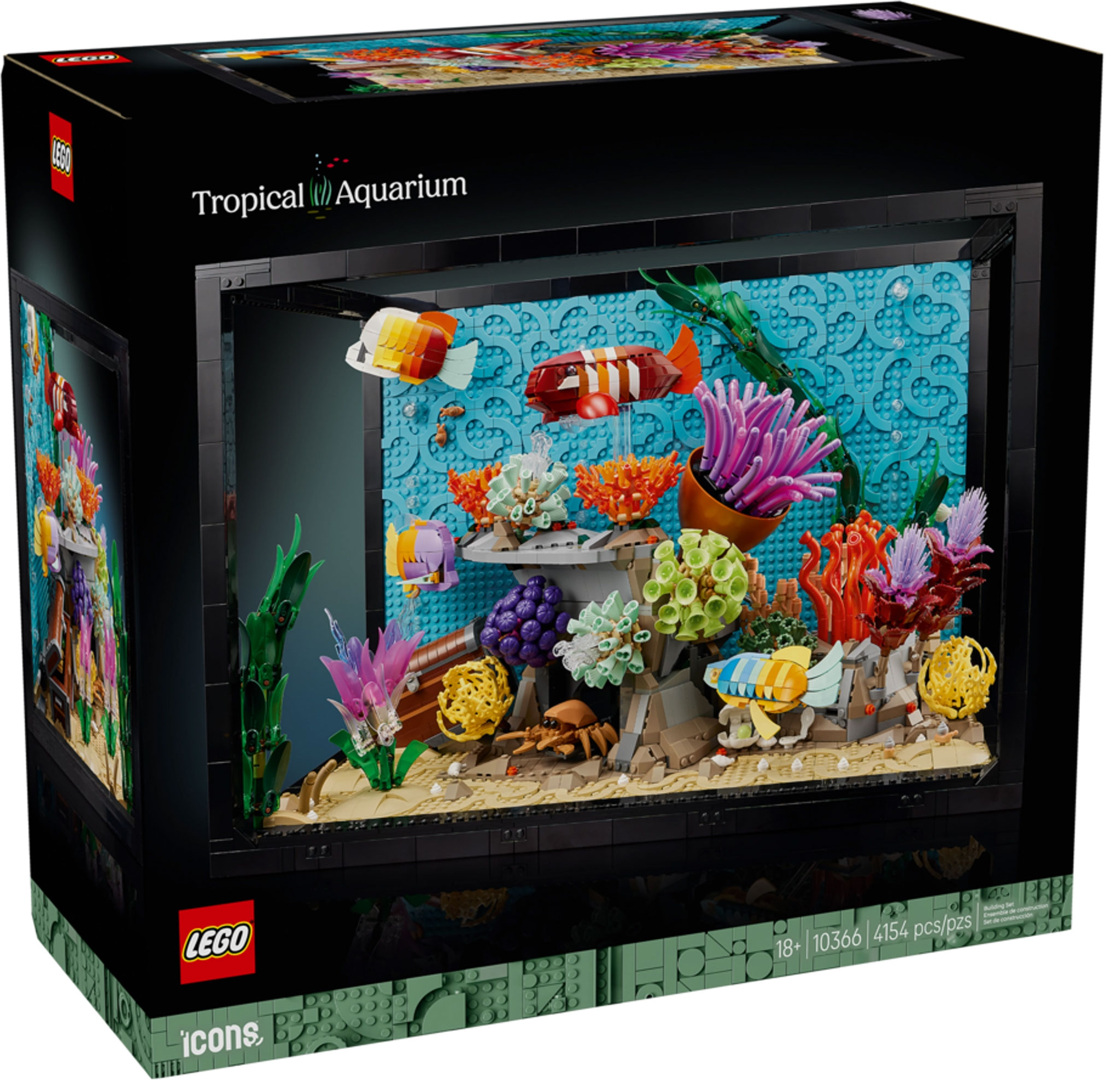 Nouveau LEGO Icons 10366 L’aquarium tropical // Novembre 2025
