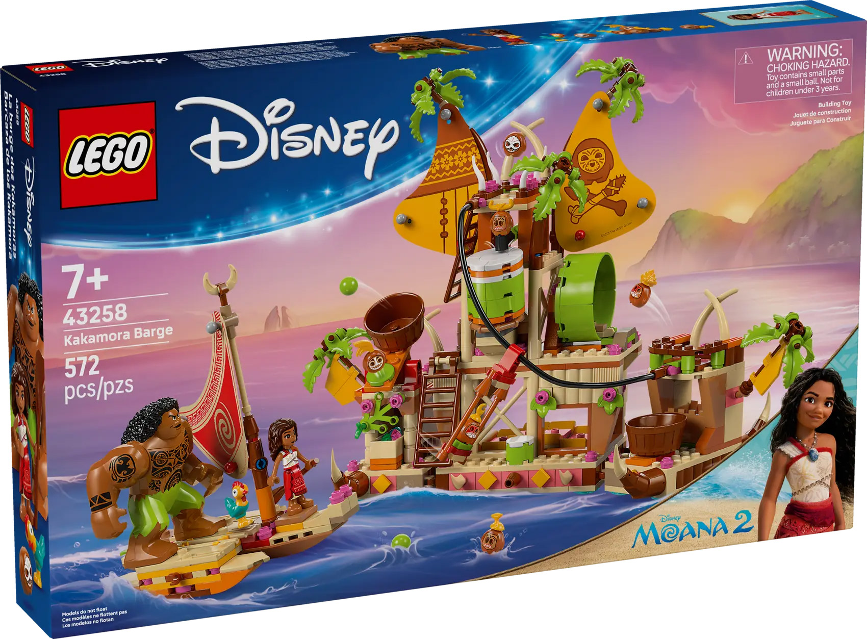 LEGO Disney 43258 Le navire des Kakamora - Prix LEGO : 99,99€ > 79,99€