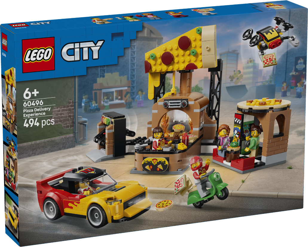 Nouveau LEGO City 60496 Pizza Delivery Experience // Juin 2026