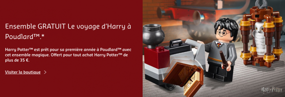 Cadeau #2 : LEGO Harry Potter 30407 - Le voyage d'Harry à Poudlard 