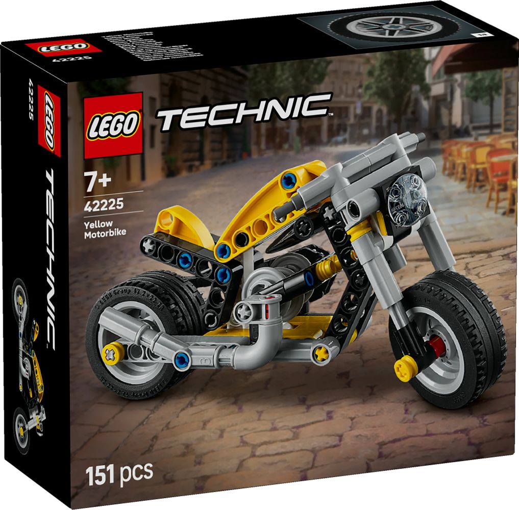 Nouveau LEGO Technic 42225 Yellow Motorbiket // Mars 2026