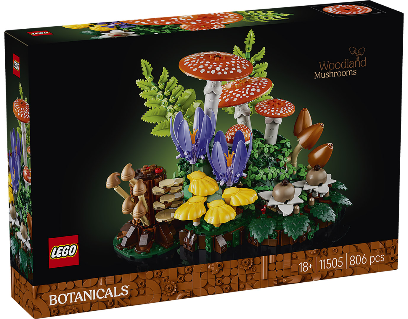 Nouveau LEGO Botanicals 11505 Woodland Mushrooms // Juin 2026