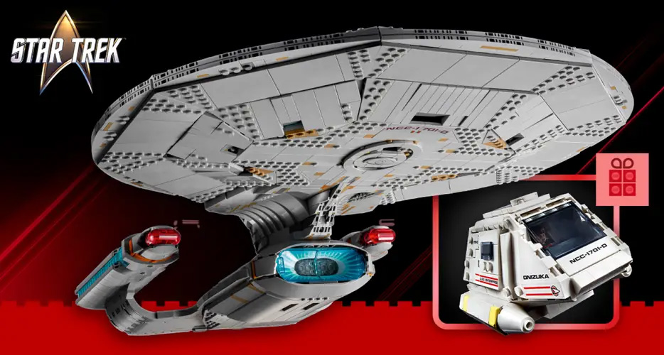Cadeau Black Friday LEGO #4 : le Shuttlepod Type-15 offert pour l'achat du nouveau LEGO Star Trek 10356