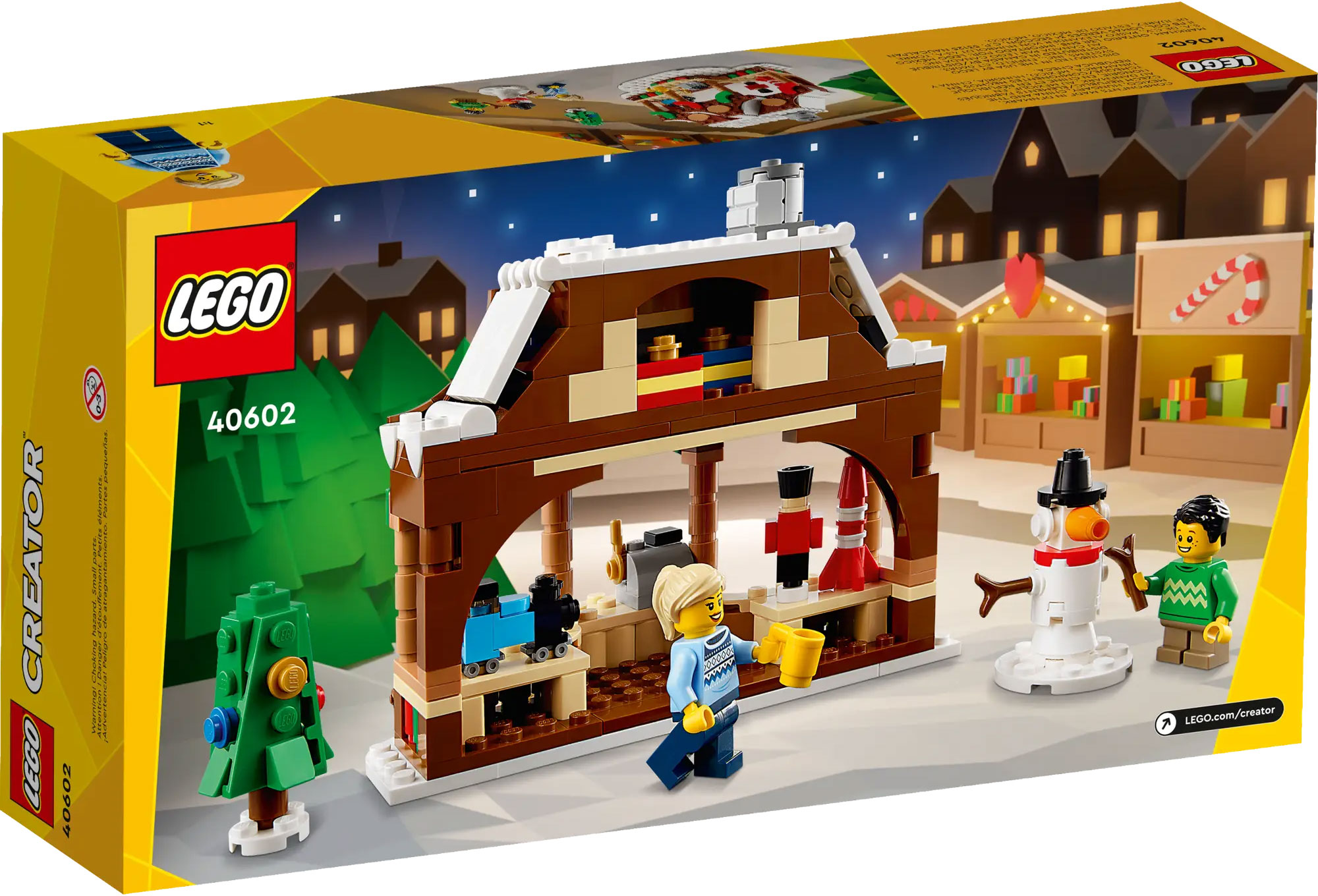 L’étal du marché d’hiver LEGO 40602 offert dès 170€ d'achat