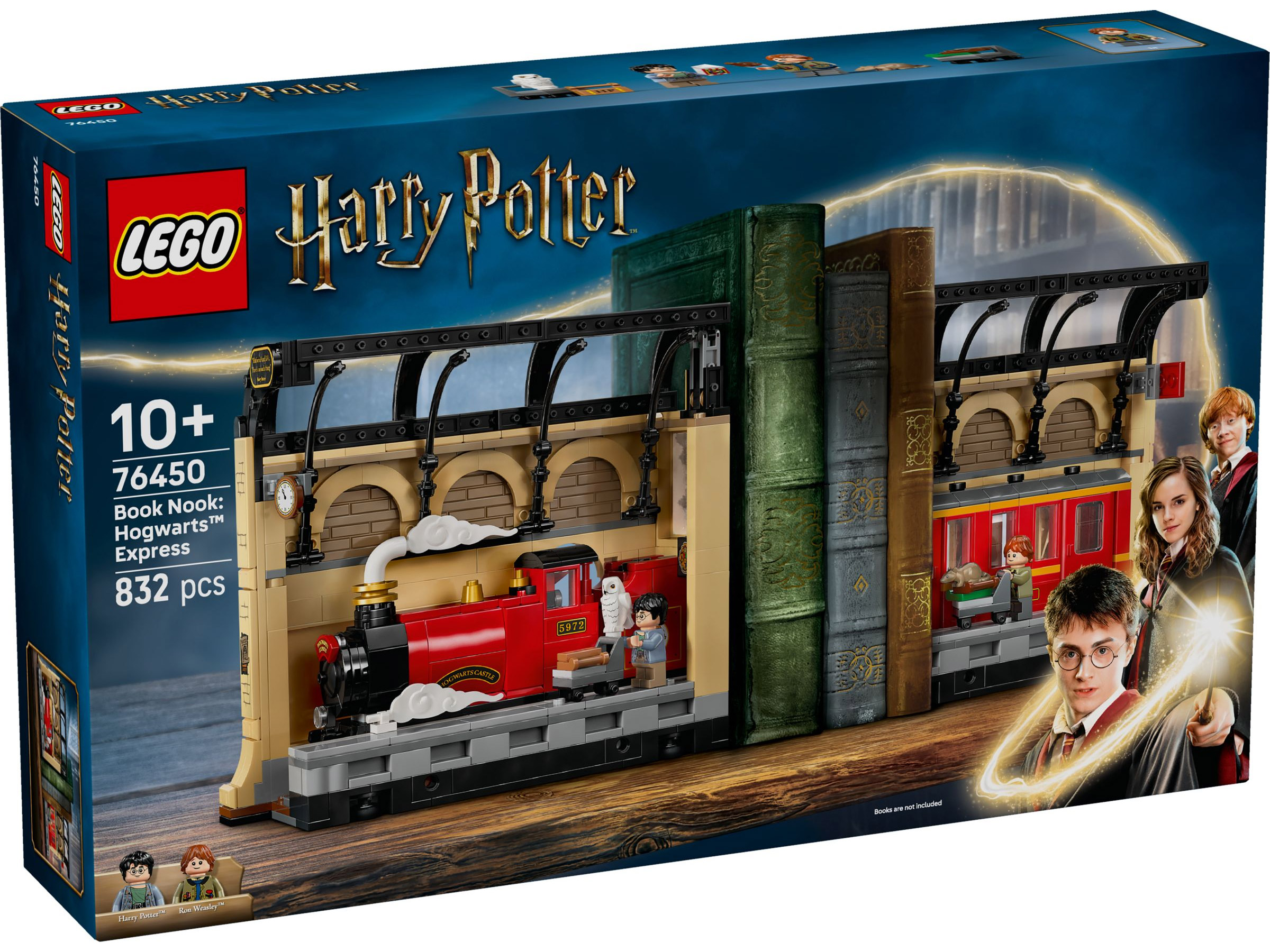 Nouveau LEGO Harry Potter 76450 Book nook : le Poudlard Express // Juin 2025
