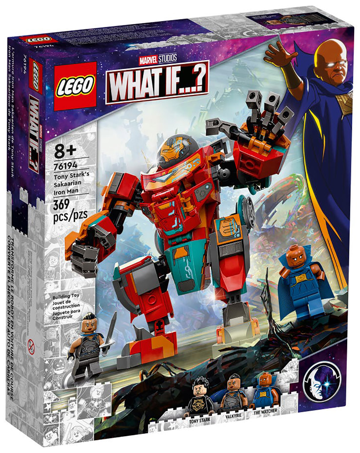 LEGO Marvel 76194 L'armure sakaarienne d'Iron Man de Tony Stark // Août 2021