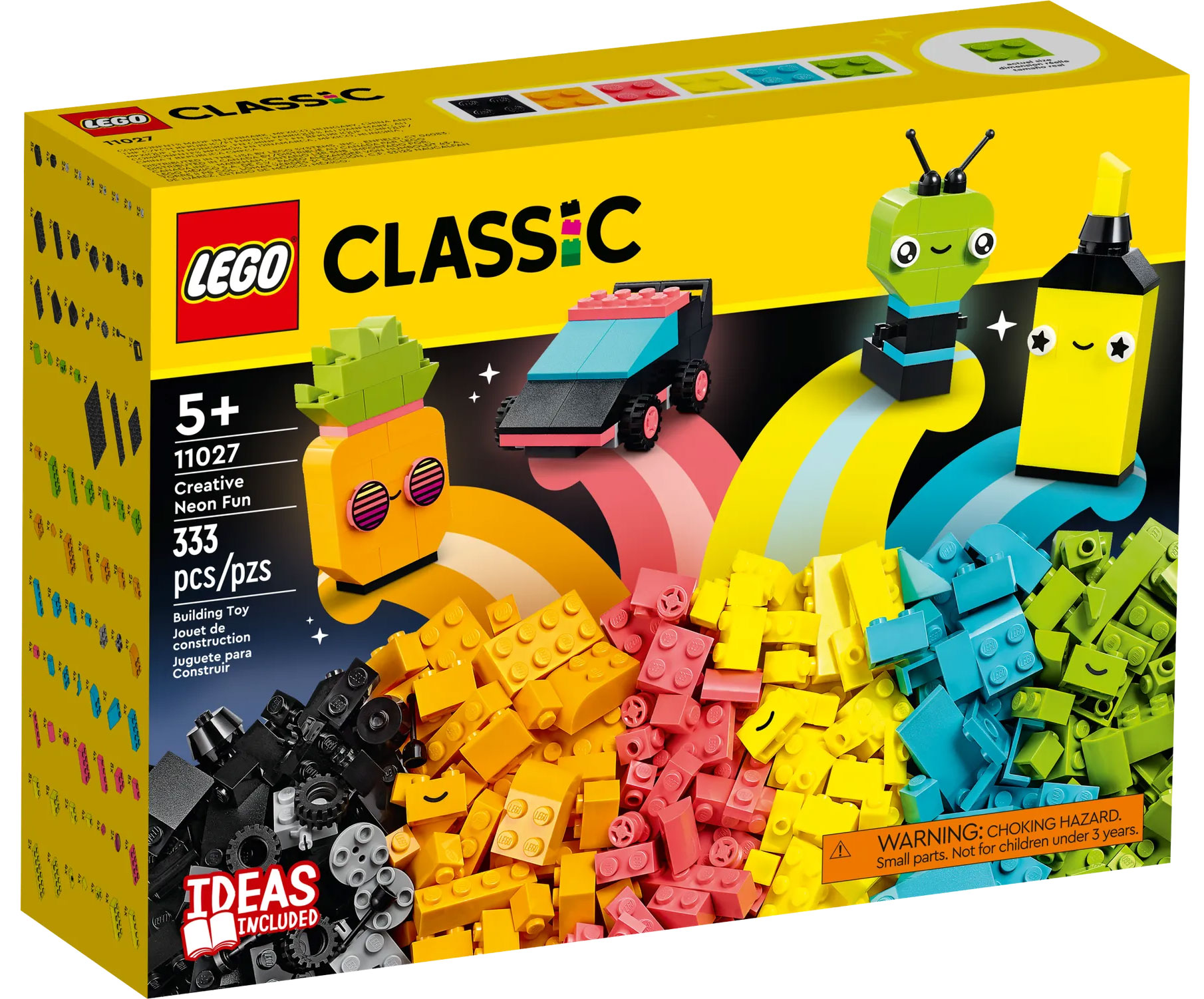 LEGO Classic 11027 Creative Neon Fun - Prix LEGO : 19,99€