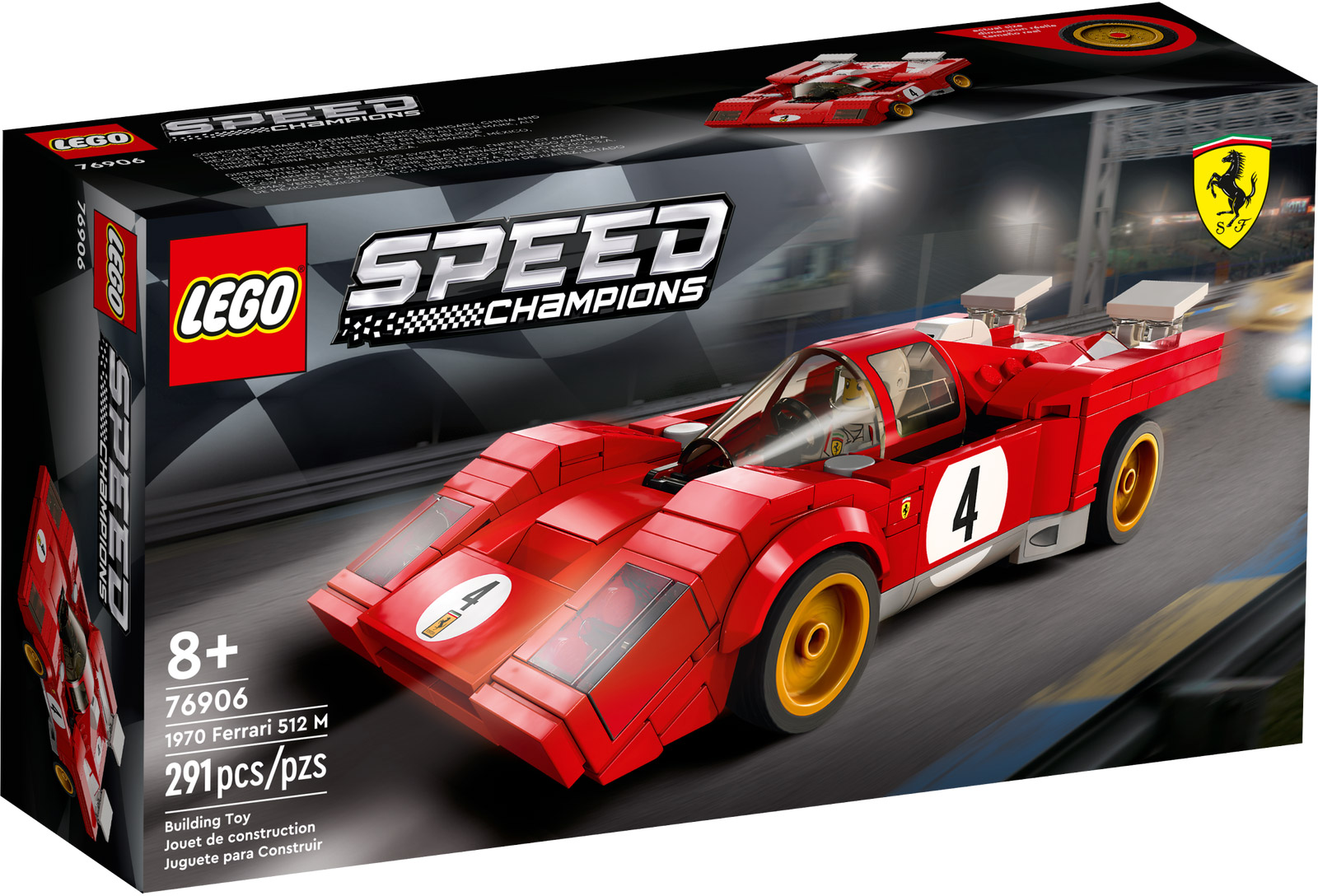 LEGO Speed Champions 76906 1970 Ferrari 512 M - Prix LEGO : 19,99€