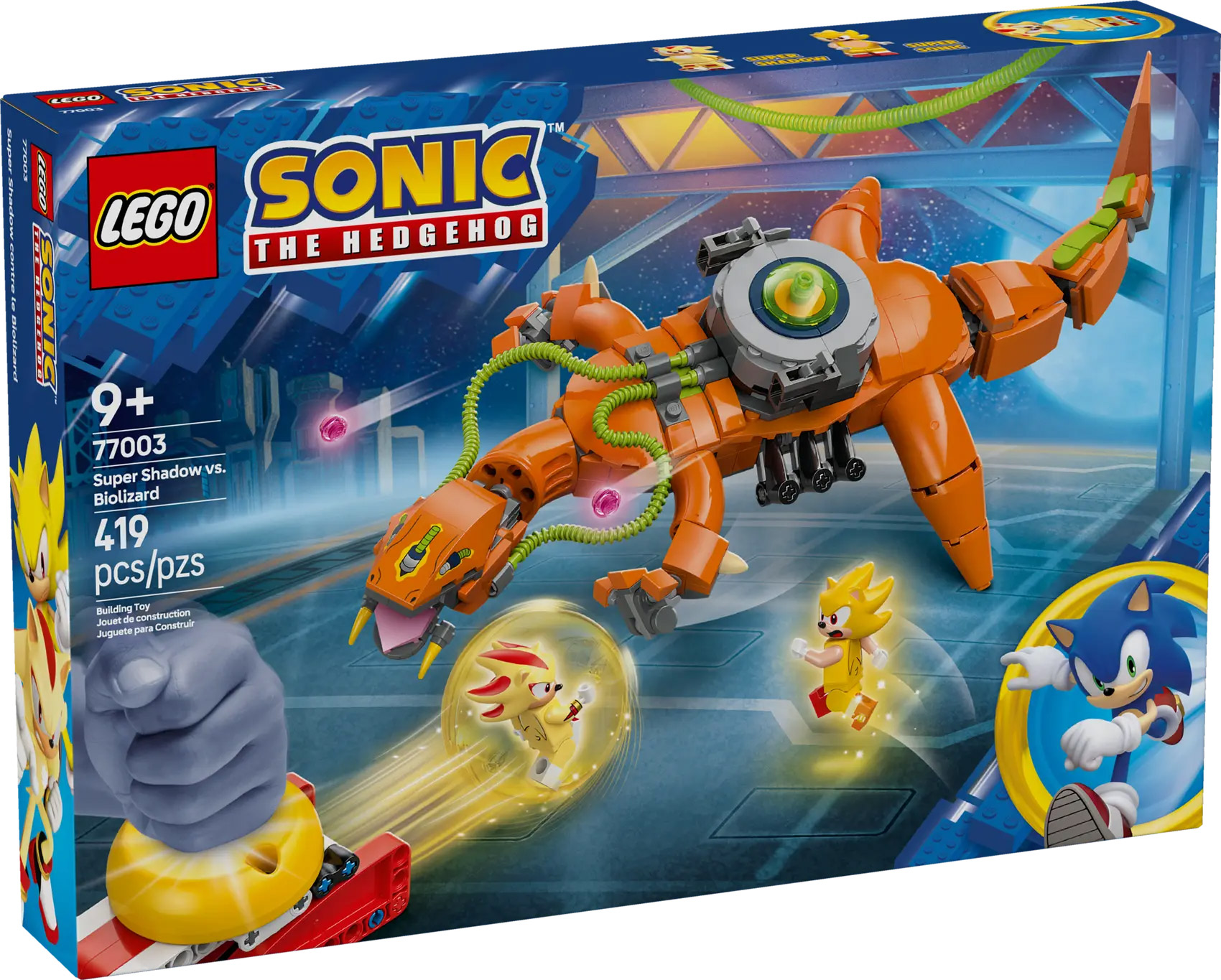 Nouveau LEGO Sonic 77003 Super Shadow contre Biolizard // Janvier 2025