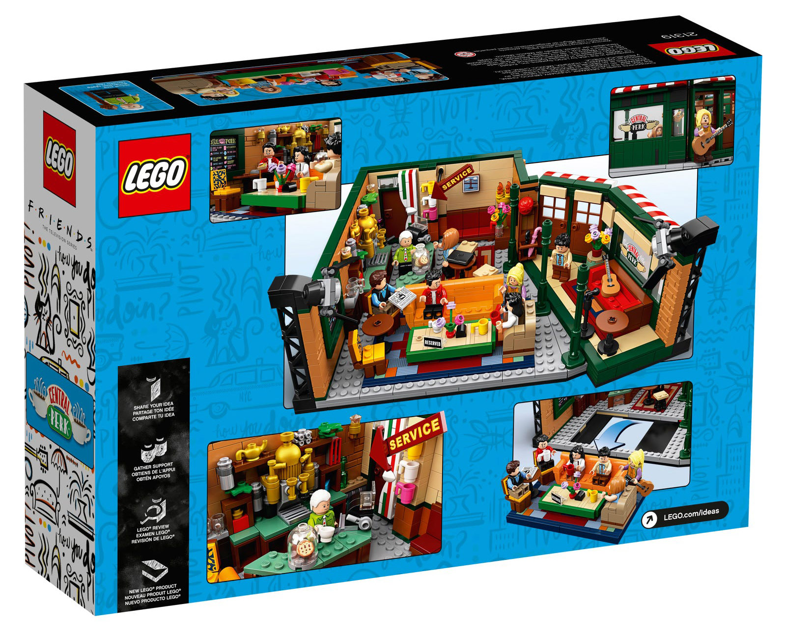Lego : les appartements mythiques de la série Friends sont désormais  disponibles