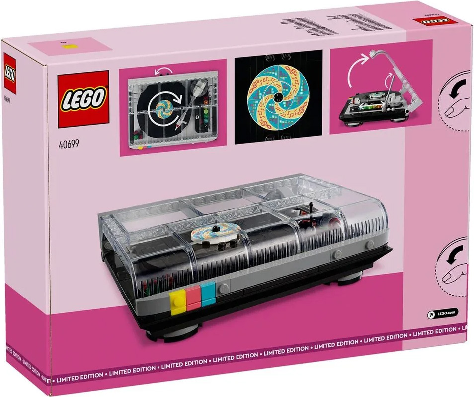 Black Friday LEGO 2024 : Le tourne-disque vintage 40699 offert dès 250€ d'achat