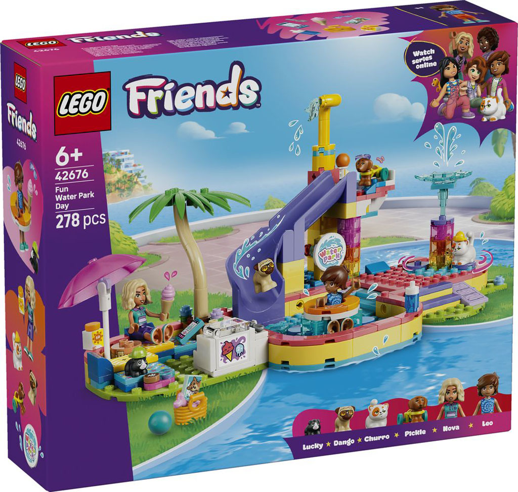 Nouveau LEGO Friends 42676 Fun Waster Park Day // Juin 2026