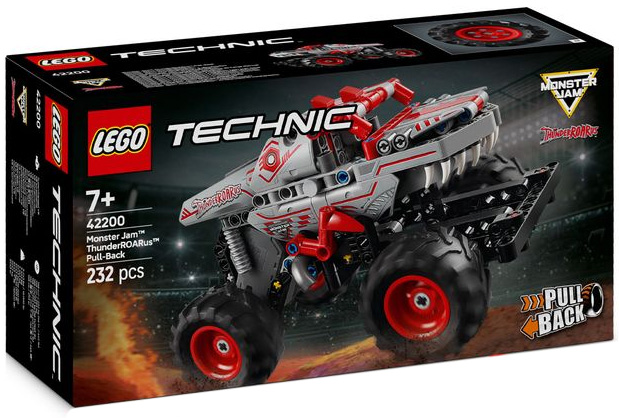 Nouveau LEGO Technic 42200 Monster Jam ThunderROARus à rétrofriction // Janvier 2025