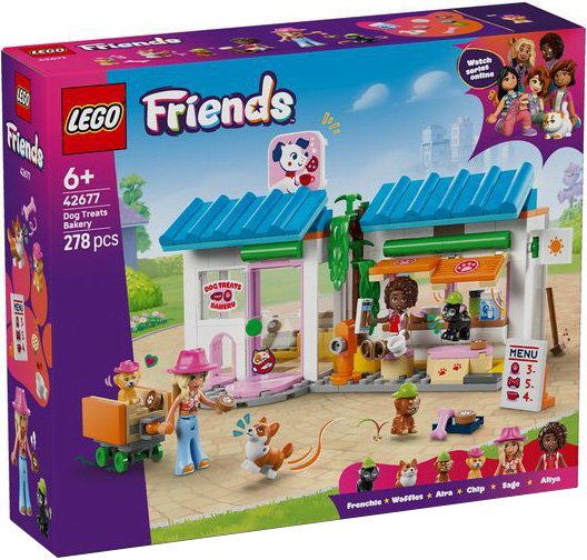 Nouveau LEGO Friends 42677 La boutique de friandises pour chiens // Janvier 2026