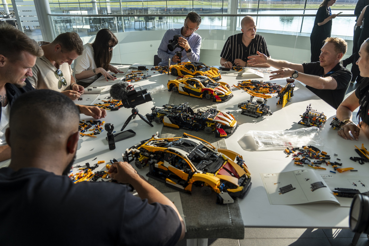 Etroite collaboration entre les équipes LEGO Technic et McLaren Automotive
