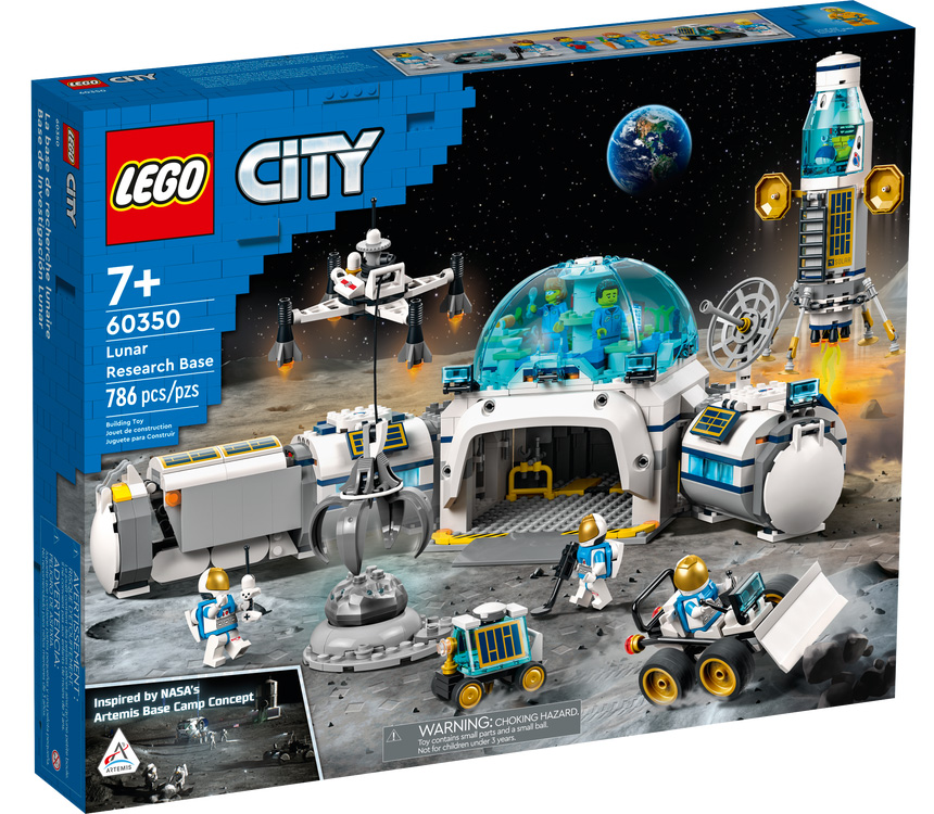  LEGO City 60350 Lunar Research Base - Prix LEGO : 99,99€