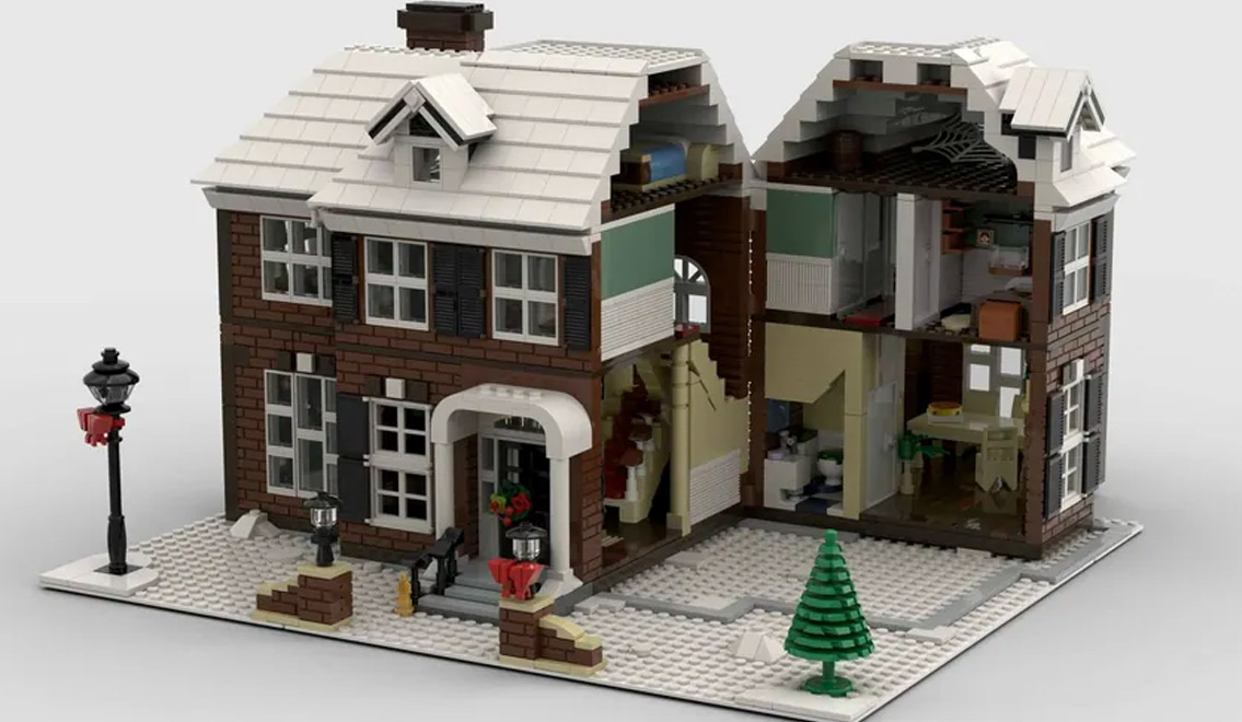 Maman, j'ai raté l'avion : LEGO sort une gigantesque maison