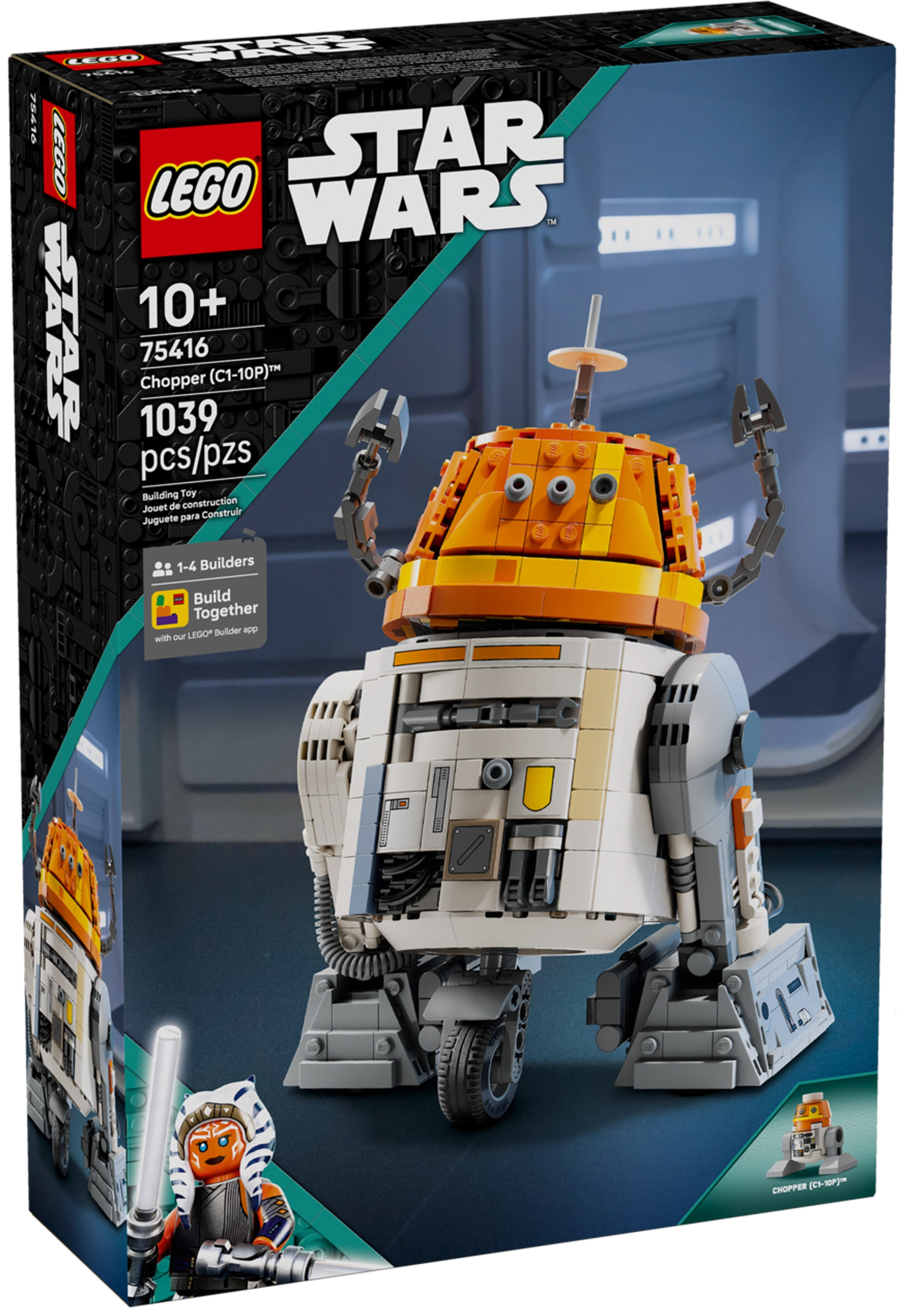 LEGO Star Wars 75416 Le droïde astromécano Chopper (C1-10P) - Prix LEGO : 109,99€