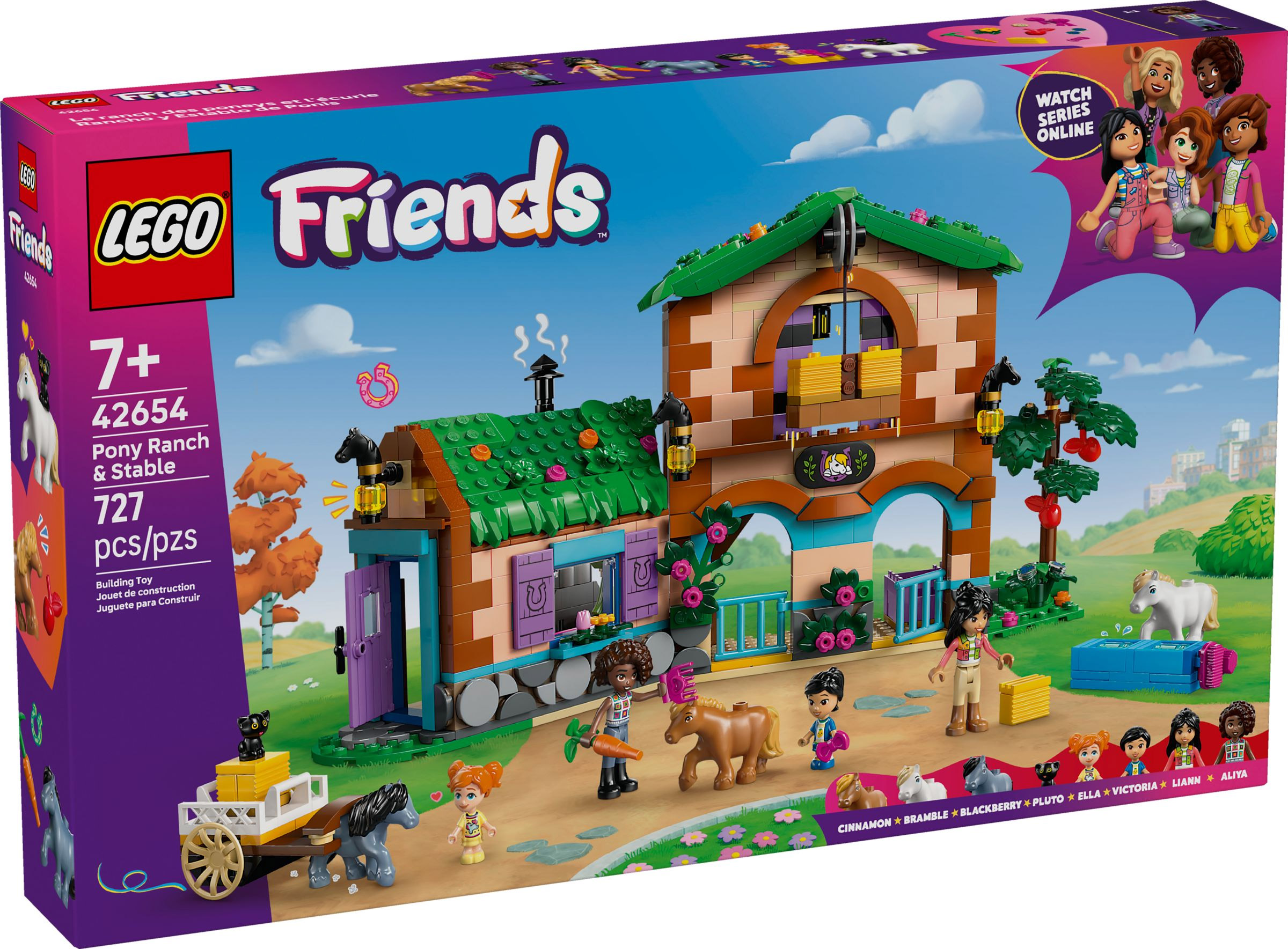 Nouveau LEGO Friends 42654 Pony Ranch & Stable - Prix LEGO : 69,99€ // Juin 2025