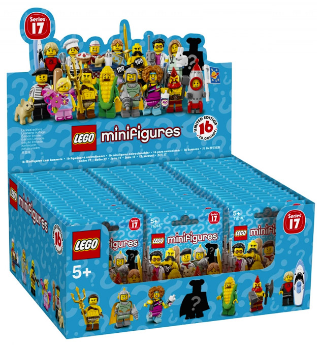 LEGO Minifigures 71018 Série 17 Boîte de 60 sachets