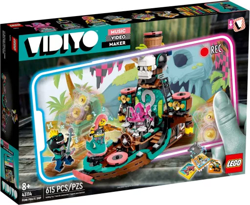 Nouveau LEGO VIDIYO 43114 Punk Pirate Ship // Juin 2021