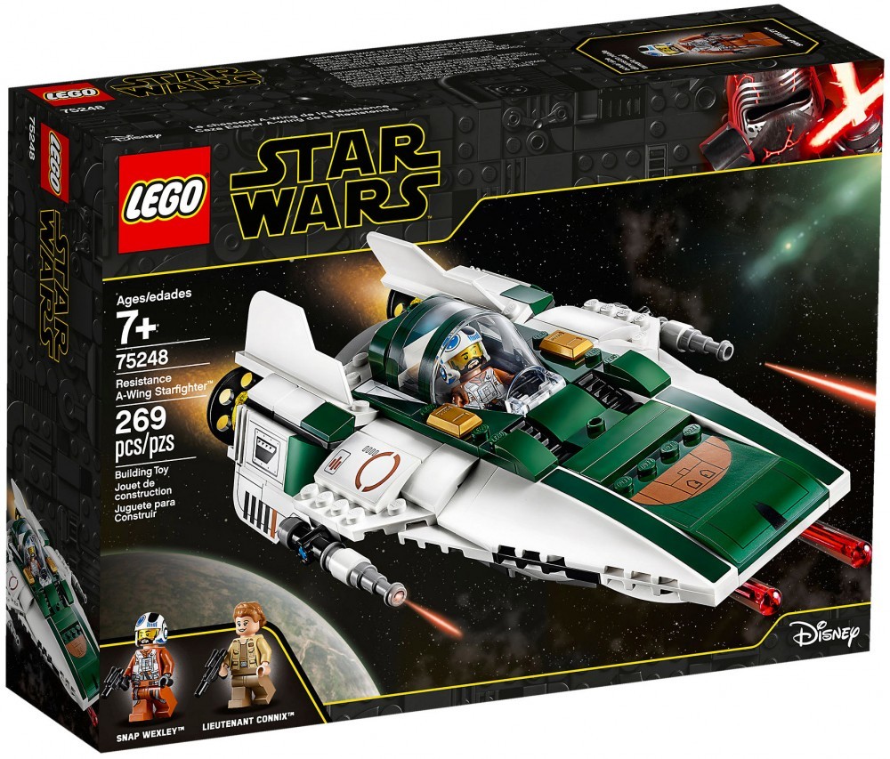 Nouveau LEGO Star Wars 75248 A-Wing Starfighter de la Résistance