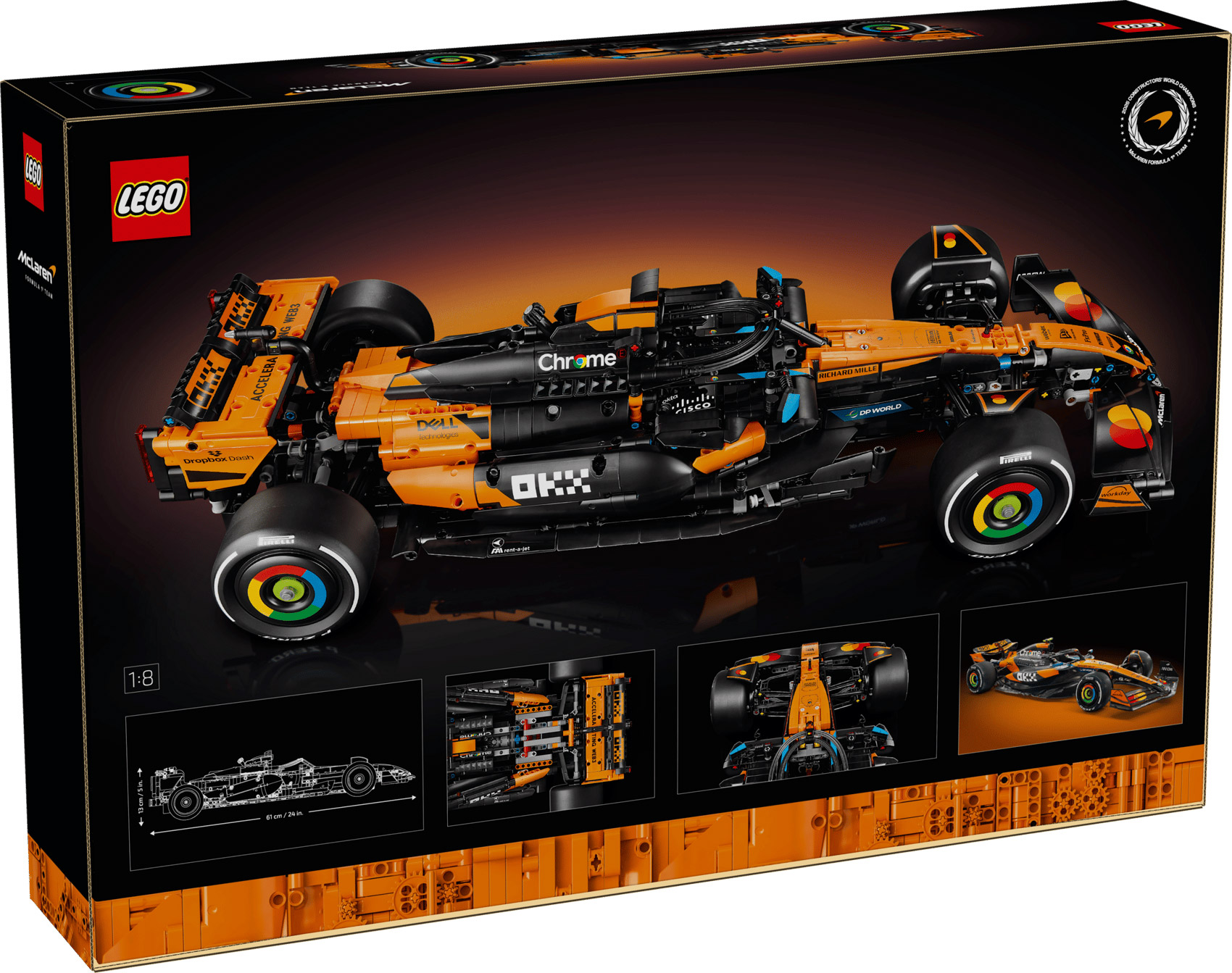 Nouveau LEGO Technic 42228 : Voiture McLaren MCL39 F1 // Mars 2026