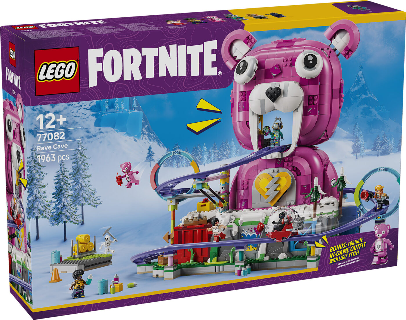 Nouveau LEGO Fortnite 77082 Rave Cave // Juin 2026