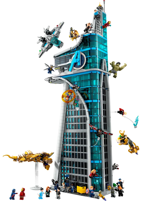 Nouveau LEGO Marvel 76269 La tour des Avengers // Novembre 2023
