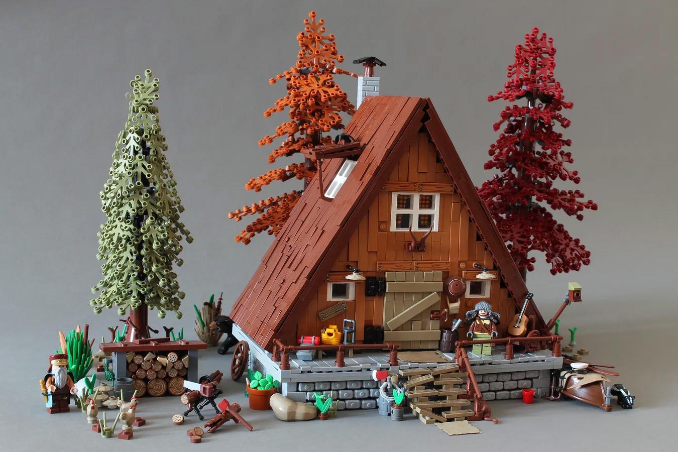 Cette maison entièrement décorée sur le thème des Lego vous fera rêver