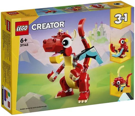 Nouveau LEGO Creator 31145 Red Dragon // Janvier 2024